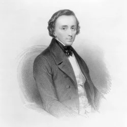 Portrait de Frédéric Chopin (1810-49), compositeur et pianiste polonais